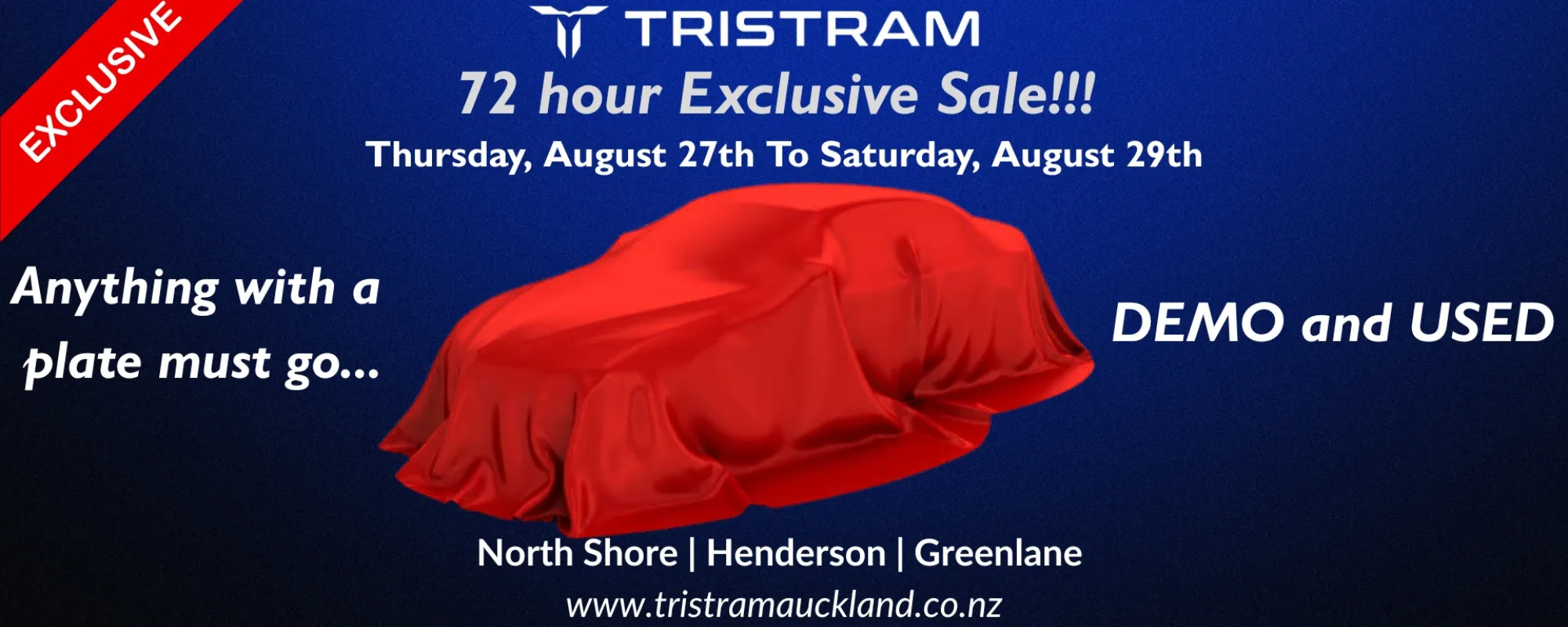 Tristram 72 Hours Exclusive Sales Hp